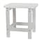 Flash Furniture 2 Modern White Adirondack Rockers & Side Table JJ-C14709-2-T14001-WH-GG - alternate 8